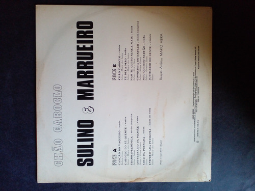 Lp Sulino E Marrueiro - Chão Caboclo (Usado)