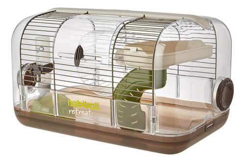 Jaula Hamster Habitrail Retreat Kit Color Verde Musgo