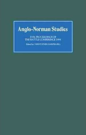 Anglo-norman Studies Xvii - Christopher Harper-bill (hard...
