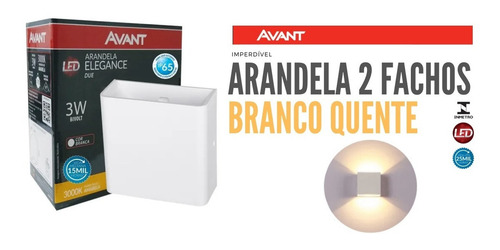 Avant versati 2 fachos regulaveis 127/220V 4W