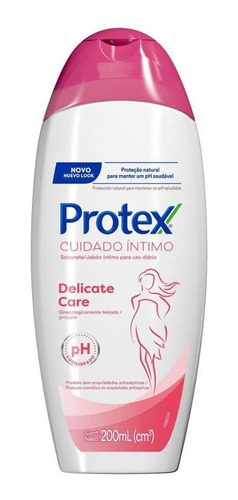 Sabonete Líquido Íntimo Protex Cuidado Íntimo Delicate Care