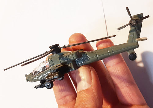 Helicóptero Apache. Motor Max