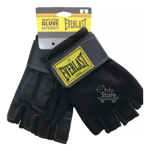 Guantes Cortos Everlast Gimnasio Ejercicio Pesas Gym Ciclism