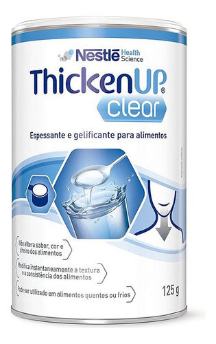 Thicken Up Clear - 125g - Kit Com 3 Unidades