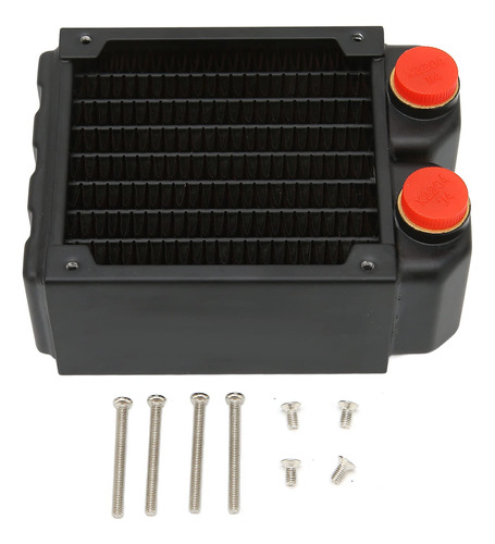 Radiador Refrigeracion Agua Cpu Tubo 8 Hilera Rosca G1 4 Kit