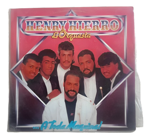 Vinilo Lp Henry Hierro & Orq. A Toda Máquina Macondo Records