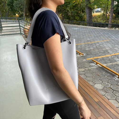 Imagem 5 de 7 de Bolsa Petite Jolie City Feminina Grande Transversal Promoção