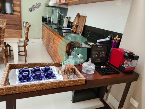 Imagem 5 de 15 de Linda Casa Em Condomínio Fechado A Venda Em Juquehy! 400 Metros Da Praia, 3 Suítes Com Ar Condiciona - Gc4715