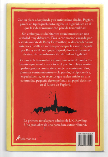J. K. Rowling - Una Vacante Imprevista - Salamandra (Usado)