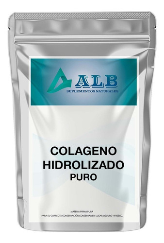 Colágeno Hidrolizado Puro 100 Gramos Alb