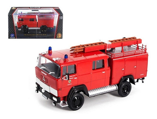 Carro Bombero Magirus Deutz 100 D 7fa Lf8-ts Escala 1/43