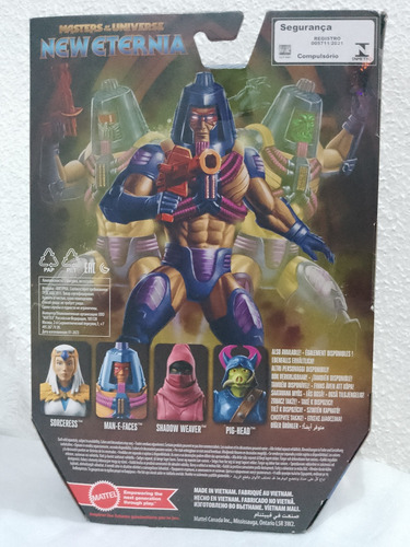 Master Of The Universe New Eternia Man-e-faces (Usado)