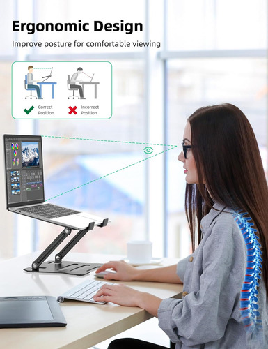 Soporte Ajustable Para Computadora Portátil, Soporte Univers