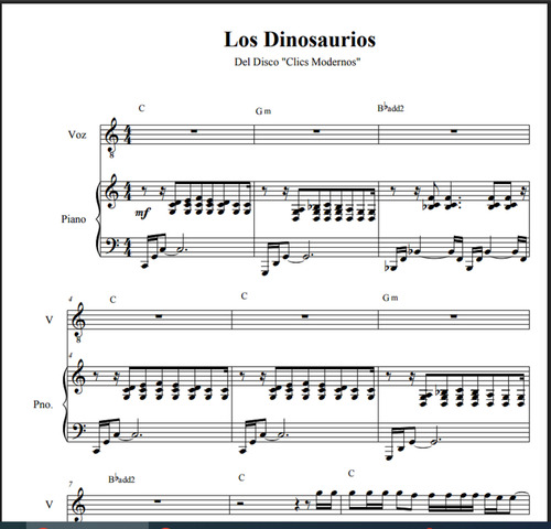 Charly García Para Piano 10 Partitura Serú Giran Sui Generis