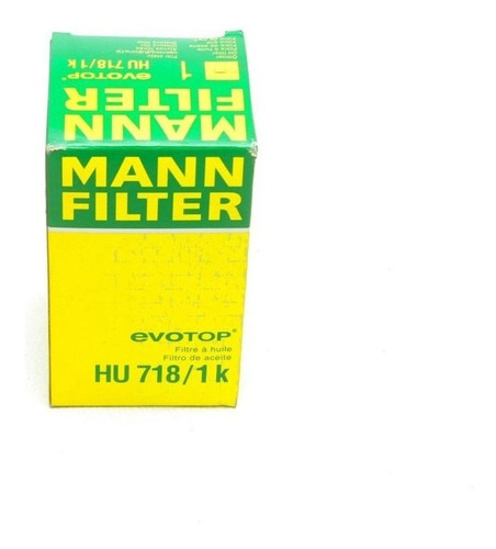 Filtro Aceite Mercedes Vito Ii 2012 115 Cdi Mann Hu718/1k