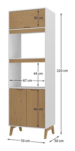 Mueble De Cocina Para Horno Microondas Alacena Madera V Lcm