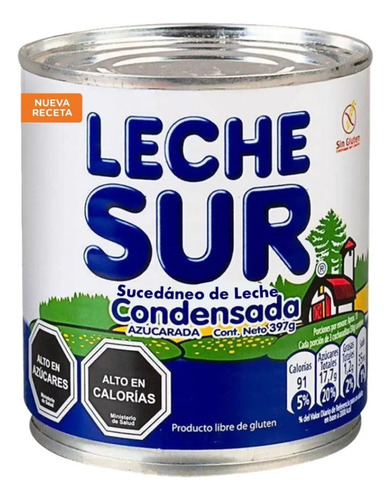 Sucedáneo De Leche Condensada Leche Sur® Lata 397g