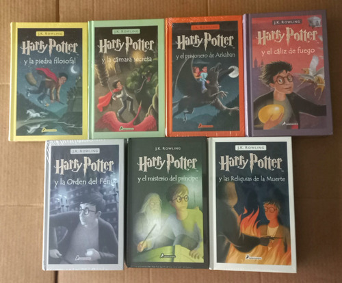 Paquete Saga Harry Potter 1 A 7 Pasta Dura Rowling Don86