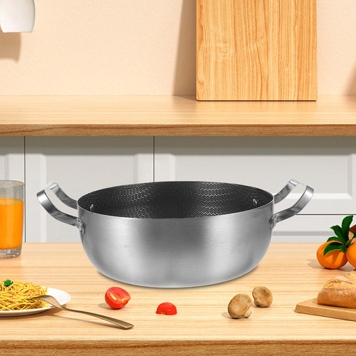 Utensilios De Cocina De Acero Inoxidable Stock Pot, Olla Cal