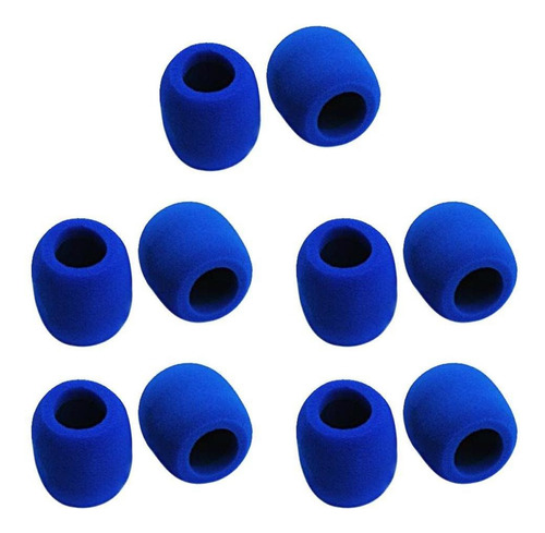 5x 2 Piezas De Calidad Azul For Cubierta De Espuma For