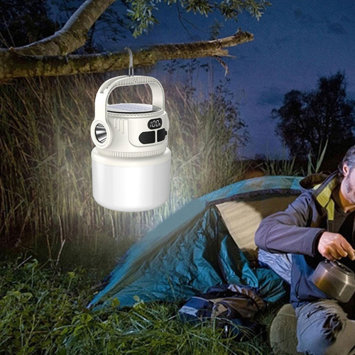 Luz De Del Campamento Al Aire Libre 6 Modos Lámpara De