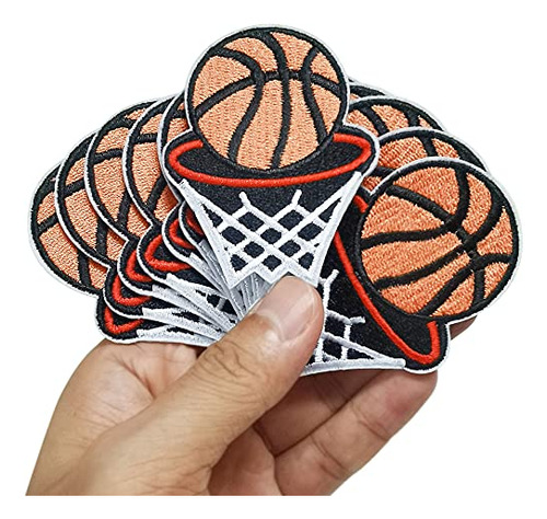 2??x2.6in 12pcs Slam Dunk Basketball Sport Basket Iro...