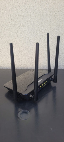 Lote 2 Roteadores Intelbras Rf 1200 Dual Band Preto (Usado)