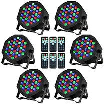 Comprar Litake Led Dj Stage Par Lights, Dmx Dj Uplighting Sound Acti