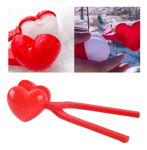 5 Clips Para Hacer Bolas De Nieve Con Forma De Corazón Al