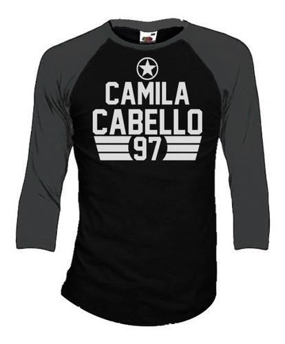 Camila Cabello Playeras Manga 3/4 Para Hombre Y Mujer C1