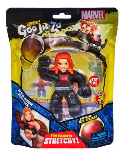 Heroes Of Goo Jit Zu Marvel Viuda Negra Black Widow Pack