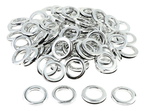 Anillos De Cortina Con Ojales For Cortinas Plata