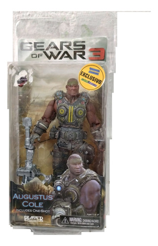 Augustus Cole Gears Of War 3 Figura De Accion Neca