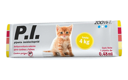 Antipulgas P.i. Gatos Hasta 4 Kg