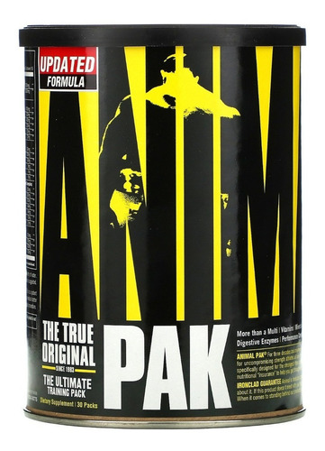 Suplemento en comprimidos Universal Nutrition  Animal Pak Animal training Pak vitaminas en lata 30 un