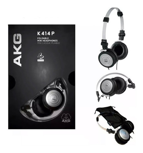 Imagem 3 de 7 de Fone De Ouvido Akg K414 P Headphone Retorno De Palco