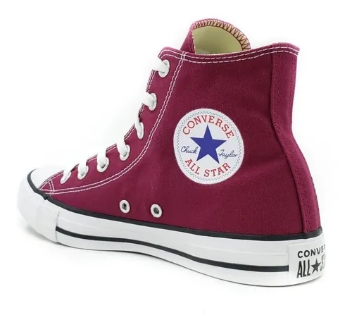 Tenis converse tintos hot sale