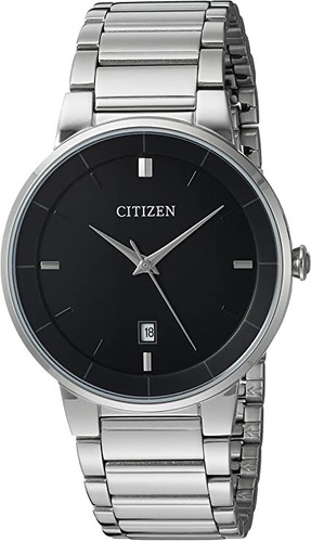 Reloj Citizen Caballero Acero Negro Bi5010-59e  Original