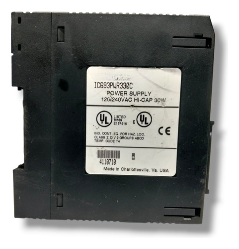 Ge Fanuc Ic693pwr330c Sin Tapa (Usado)