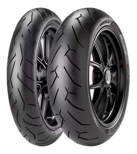 Kit Cubiertas Pirelli Diablo Rosso 2 Yamaha Fz 16 M Coyote