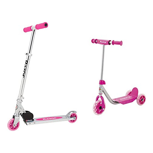 A Kick Scooter - Rosa - Ffp & Jr. Lil' Kick Scooter