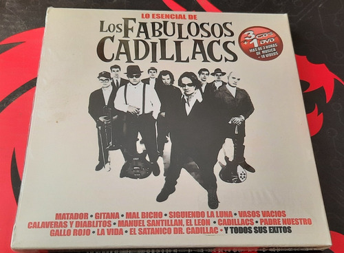 Los Fabulosos Cadillacs - Lo Esencial 2009 3cd+dvd Edmex Jcd