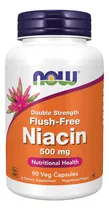 Comprar Niacina 500mg Free Flush Vitamina B3 Americana Sin Gluten