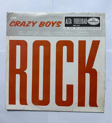 Los Crazy Boys Lp Rock