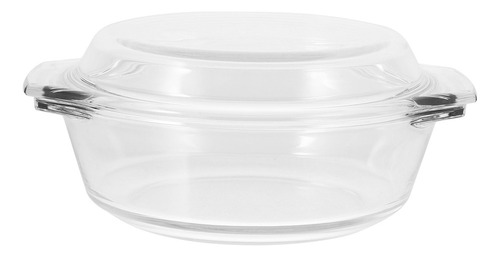 Cazuela De Vidrio Apta Para Microondas Y Horno Con Tapa