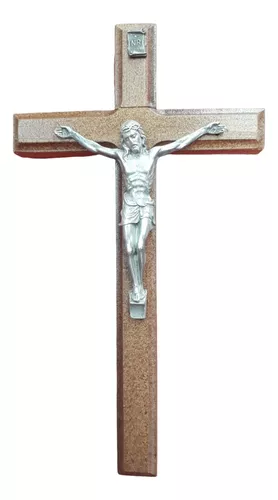 Crucifijo de pared con Cruz de madera