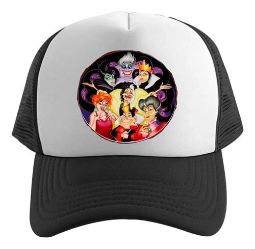 Gorra Villanas De Cuentos Unisex Unitalla Ajustable