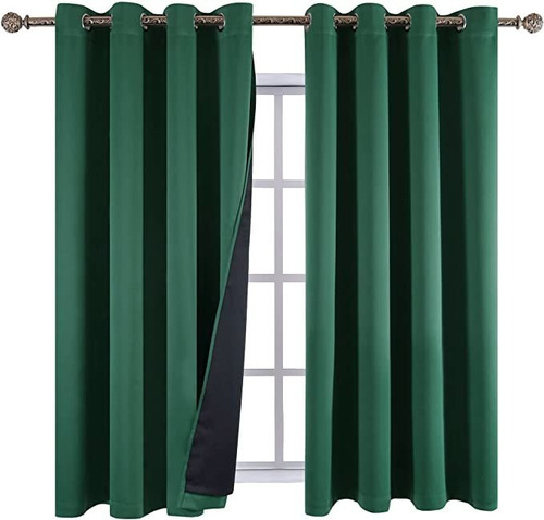 Ygo Full Blackout Hunter Cortinas Verdes Para Dormitorios D