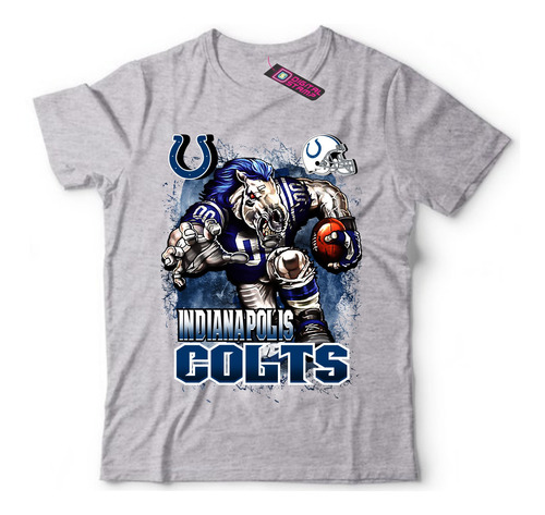Remera Indianapolis Colts Equipo Nfl 10 Dtg Premium