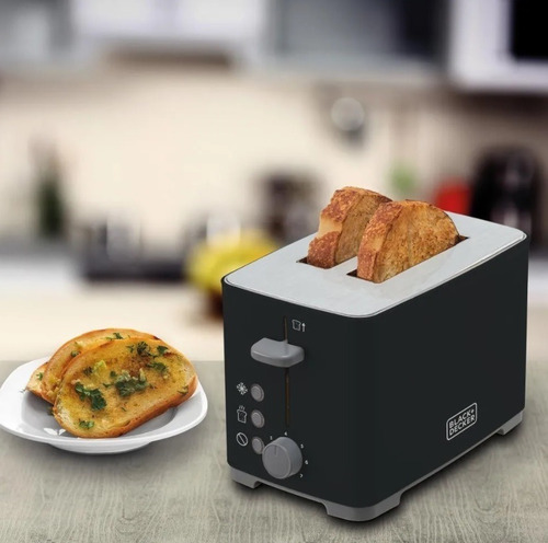 Imagem 4 de 4 de Torradeira Eletrica Black Decker Inox 8000w To800 220v